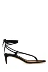 Dsquared2 Tie Ankle Strap Sandal In Black
