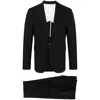 Dsquared2 Suit With Chest Pocket And Notched Lapels In Black