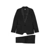 Dsquared2 Lapel Single-breasted Suit In Black