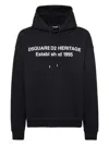 Dsquared2 Black Sweatshirt In Black