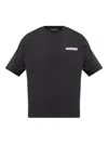 Dsquared2 Black T-shirt With Print  In Black