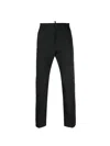 Dsquared2 Black Tailored Trousers In Black