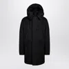 Dsquared2 Black Techno Padded Parka Men In Black