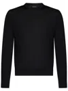 Dsquared2 Crewneck Pullover Jumper In Black