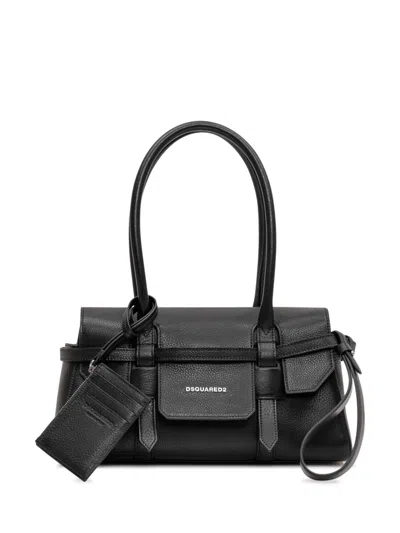 Dsquared2 Black Twin Medium Shoulder Bag