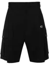 Dsquared2 Pleated Virgin Wool Cargo Shorts