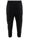 DSQUARED2 DSQUARED2 BLACK VIRGIN WOOL BLEND TROUSERS