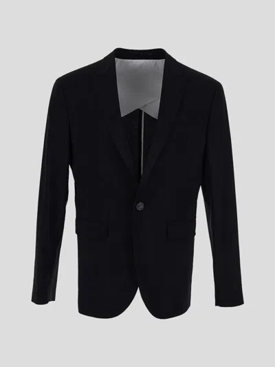 Dsquared2 Black Virgin Wool Suit