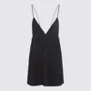 Dsquared2 Black Viscose Dress In Black