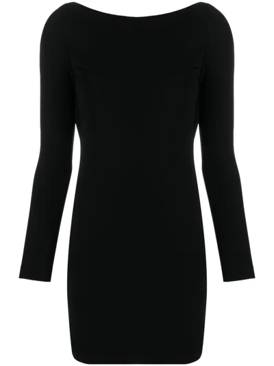 Dsquared2 Woman Mini Dress Black Size M Viscose