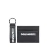Dsquared2 Logo-print Card Holder Set In Black