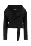 Dsquared2 Dsquared Black Wool Blend Opera Blazer In Black