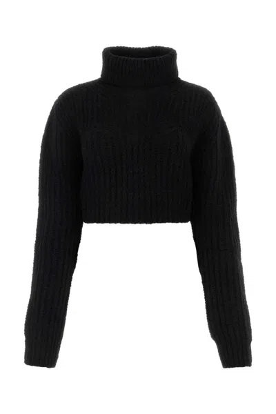Dsquared2 Black Wool Blend Jumper