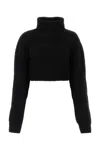 Dsquared2 Black Wool Blend Sweater In Black