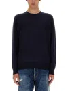 Dsquared2 Dsquared Men Wool Jersey. In Black
