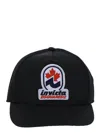 Dsquared2 Invicta Logo Patch Nylon Cap In Black