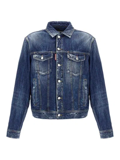 DSQUARED2 BE COOL BE NICE WASH LA JACKET