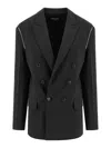 Dsquared2 Women Bettter X  'transformer' Blazer In Gray