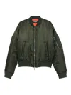 Dsquared2 Zip-front Bomber Jacket In Green