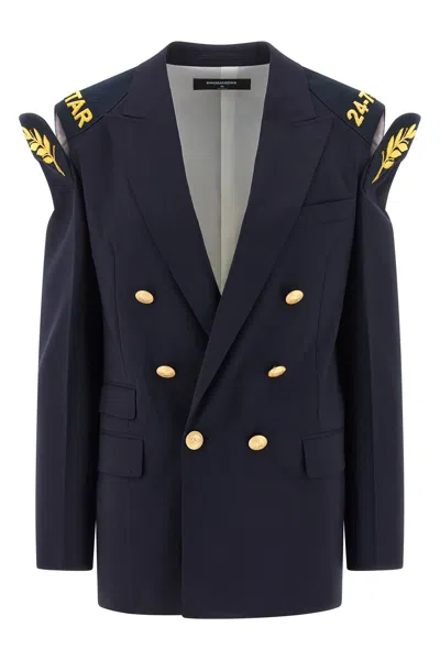 Dsquared2 X Bettter Double-breasted Blazer In Blue