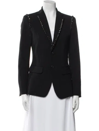 Pre-owned Dsquared2 Blazer In Black