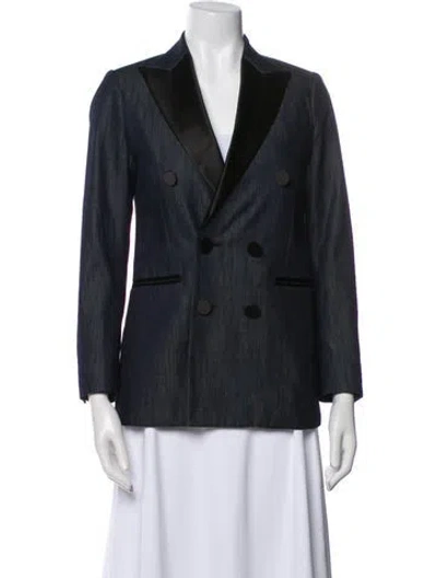 Pre-owned Dsquared2 Blazer In Blue