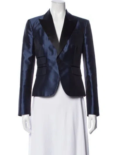 Pre-owned Dsquared2 Blazer In Blue