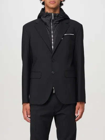 Dsquared2 Hooded Urban Blazer In Schwarz