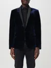 Dsquared2 Giacca In Velluto Blu Notte Uomo In Blue