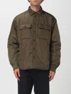 Dsquared2 Buttoned Flap-pocket Jacket In Green