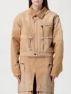 Dsquared2 Garment-dyed Bomber Jacket In Brown