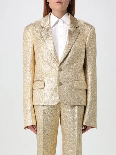 DSQUARED2 BLAZER DSQUARED2 WOMAN COLOR GOLD,G46261047