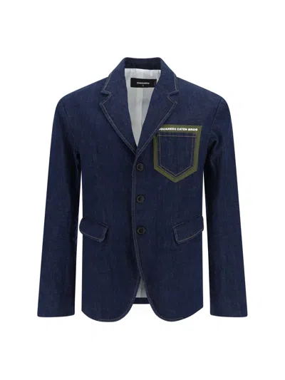 Dsquared2 Blazer Jacket In 470