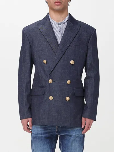 Dsquared2 Blazer Men  In Blue