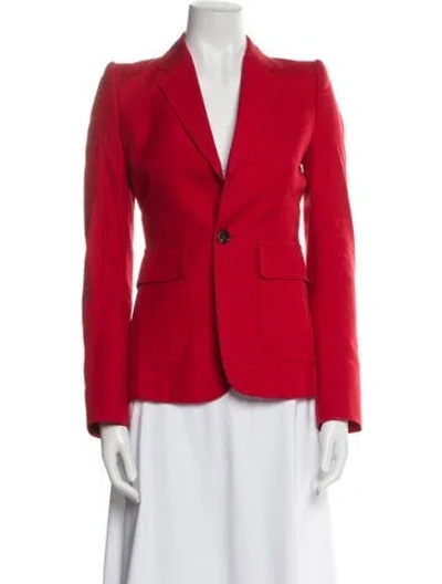 Pre-owned Dsquared2 Blazer In Red