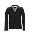 Dsquared2 Blazer With Pins In Black Polyester In Black
