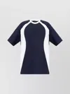 Dsquared2 Block Design Crew Neck Short Sleeve T-shirts In Blue