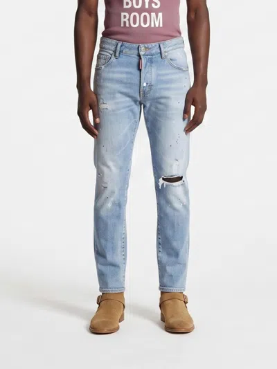 Dsquared2 Jeans Men Color Blue