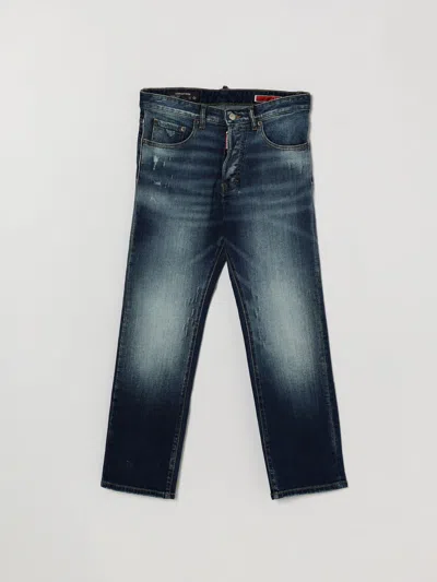 DSQUARED2 DSQUARED2 PANTS KIDS COLOR DENIM,I70046028