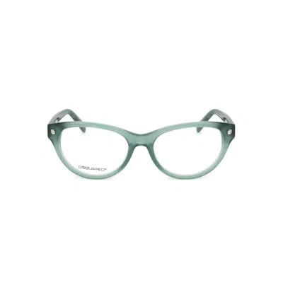 Dsquared2 Blue Acetate Glasses (frames) In Green