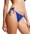 Dsquared2 Blue Bikini Bottom Swimwear In Blue