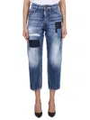 Dsquared2 Paint-splatter Straight-leg Jeans