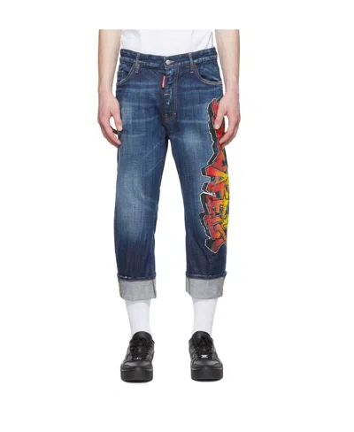 DSQUARED2 BLUE CASUAL JEANS