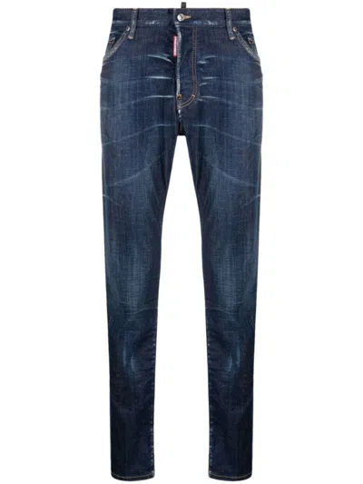 DSQUARED2 BLUE COOL SLIM FIT JEANS
