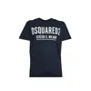 Dsquared2 Ceresio 9 Print Cotton Jersey T-shirt In Blue