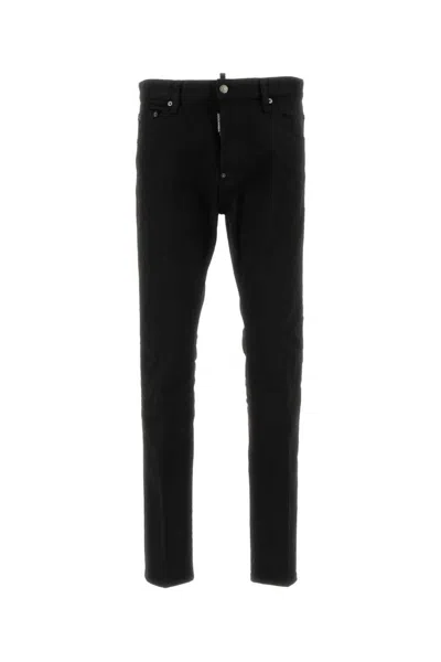 DSQUARED2 BLUE COTTON DENIM JEANS