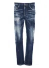 Dsquared2 Dsquared Stretch Denim Jeans In Blue