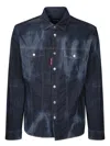 Dsquared2 Cotton Shirt In Blue