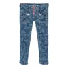 Dsquared2 Statue Of Liberty Printed Skinny Jeans In Blue