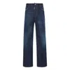 Dsquared2 Wide-leg Jeans In Blue